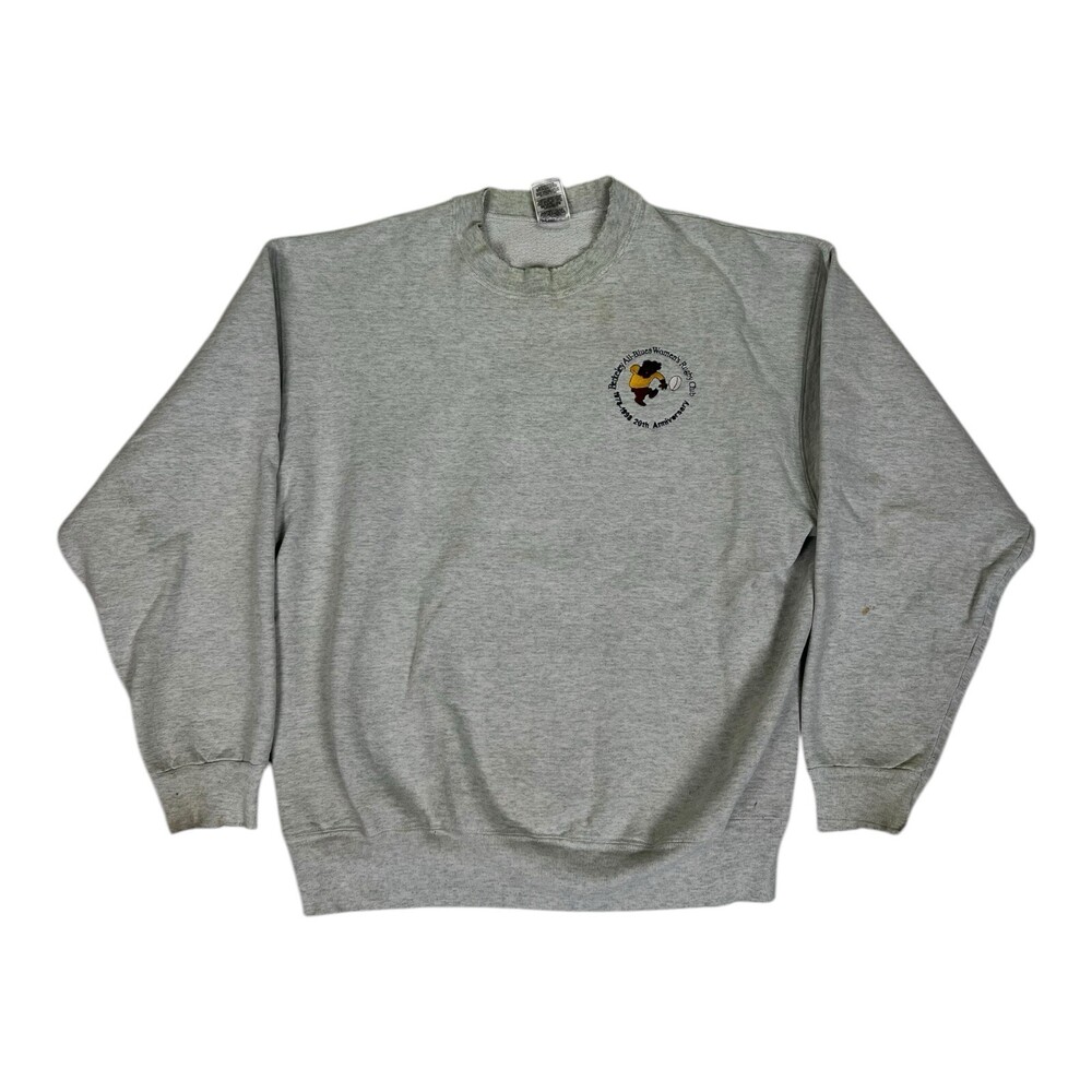 Vintage Cal State Berkeley Size XL Womenโs Rugby Club Crewneck Sweatshirt 90s